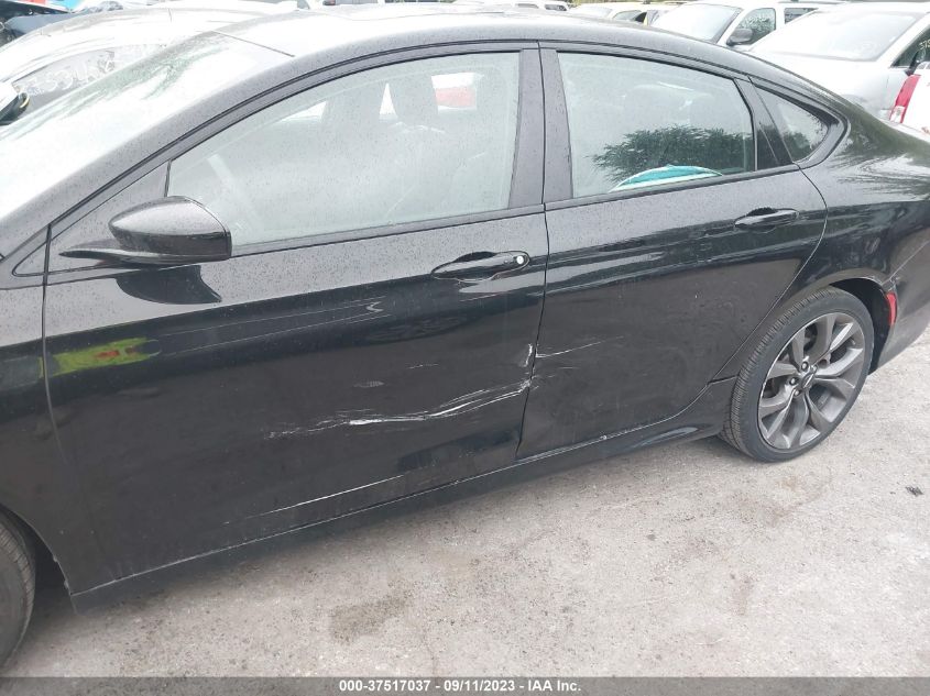 2015 CHRYSLER 200 S - 1C3CCCBG9FN582406
