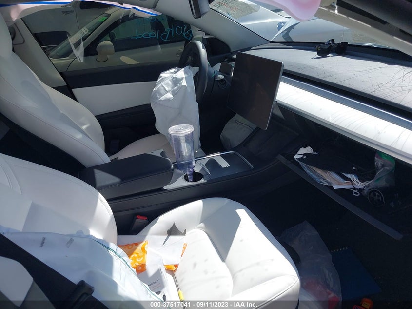 VIN 7SAYGDEF5NF365594 2022 TESLA MODEL Y PERFORMANCE