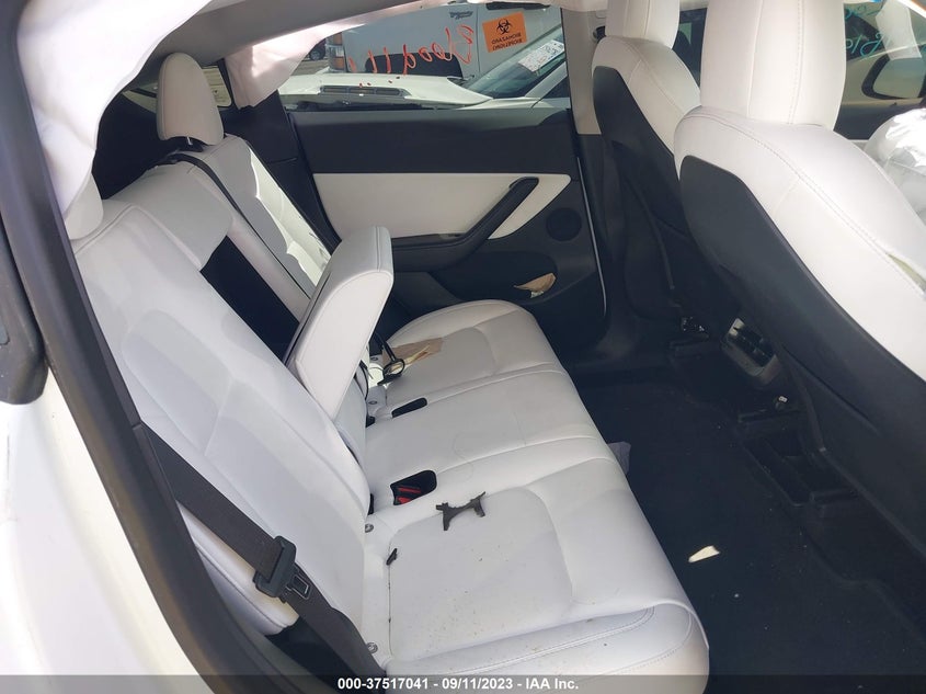VIN 7SAYGDEF5NF365594 2022 TESLA MODEL Y PERFORMANCE