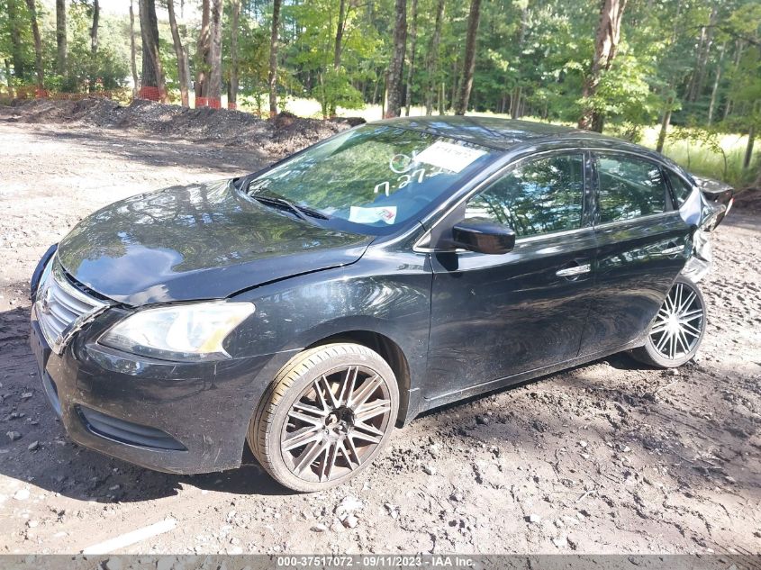 2015 NISSAN SENTRA S - 3N1AB7AP6FY305555