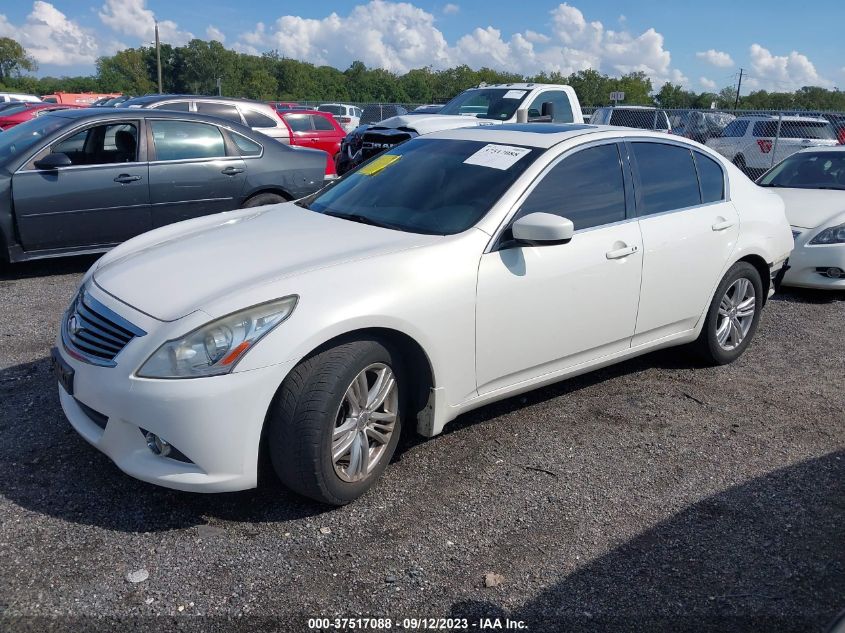 2013 INFINITI G37X - JN1CV6AR8DM769670