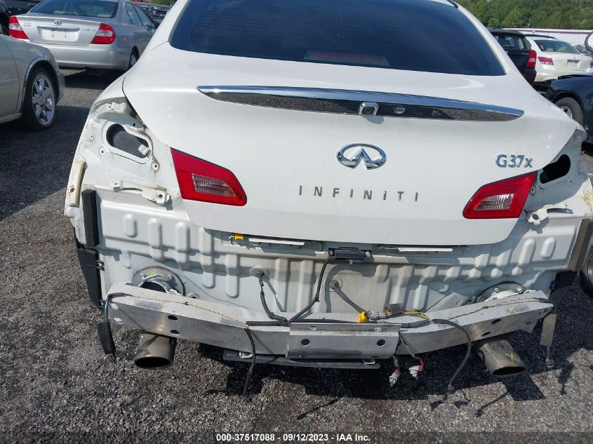 2013 INFINITI G37X - JN1CV6AR8DM769670