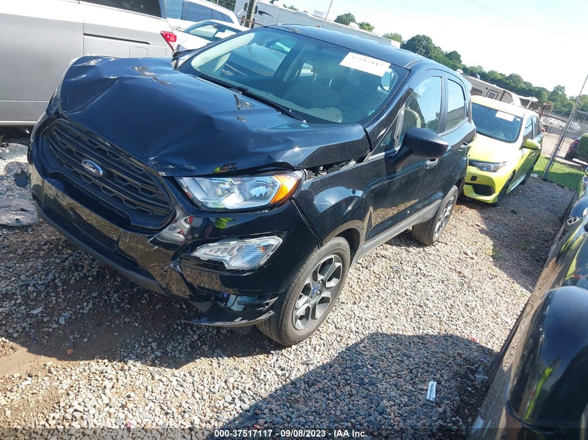 VIN MAJ3S2FE3MC438219 2021 FORD ECOSPORT S