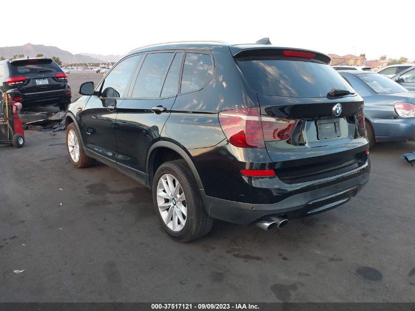 2015 BMW X3 XDRIVE28I - 5UXWX9C57F0D60183