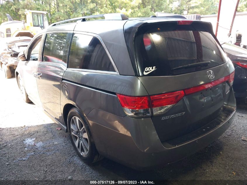 2014 HONDA ODYSSEY TOURING - 5FNRL5H90EB038013