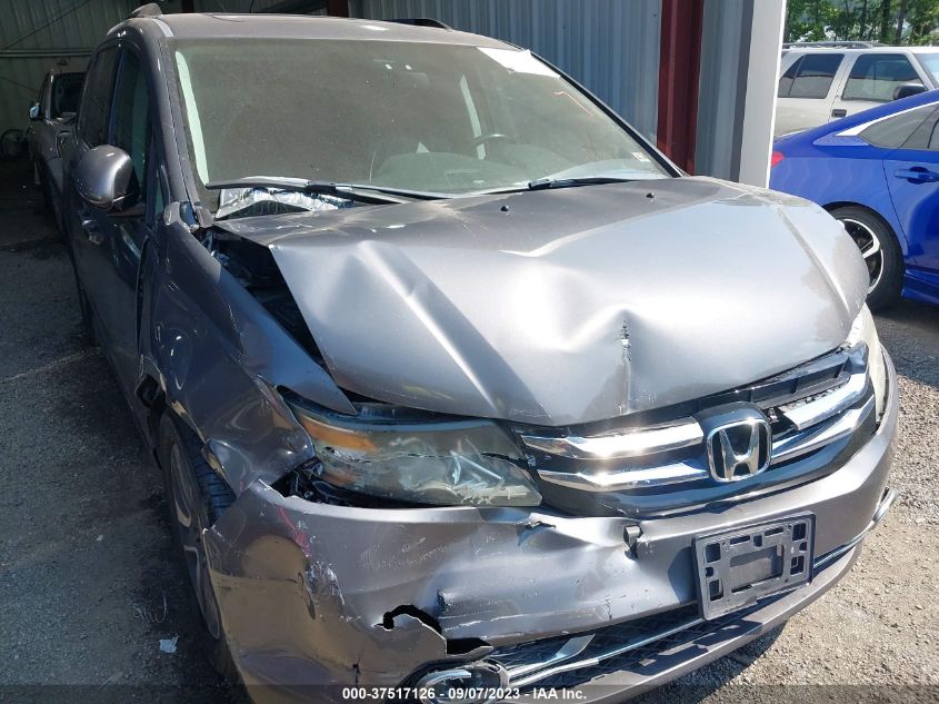2014 HONDA ODYSSEY TOURING - 5FNRL5H90EB038013