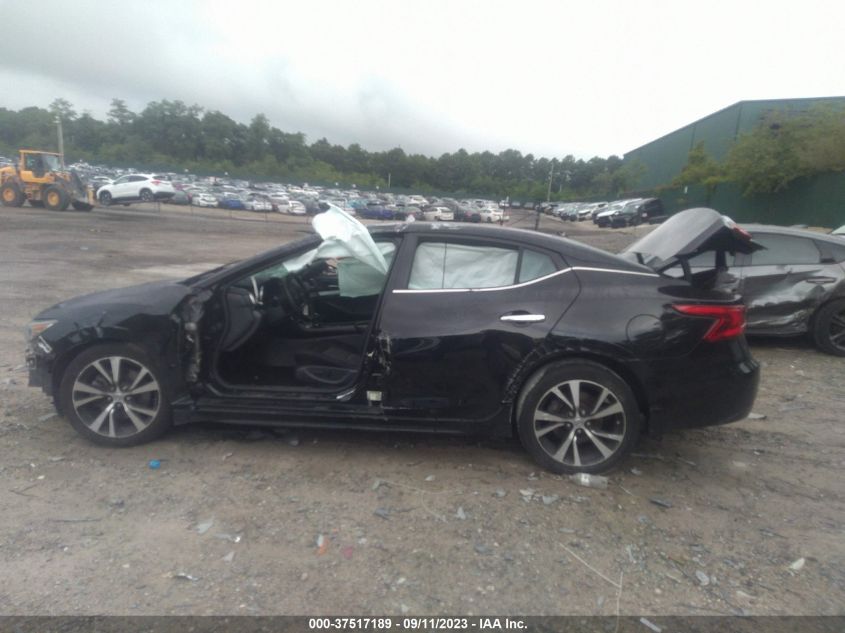 2018 NISSAN MAXIMA 3.5S/SV/SL/SR/PLAT - 1N4AA6AP4JC390588