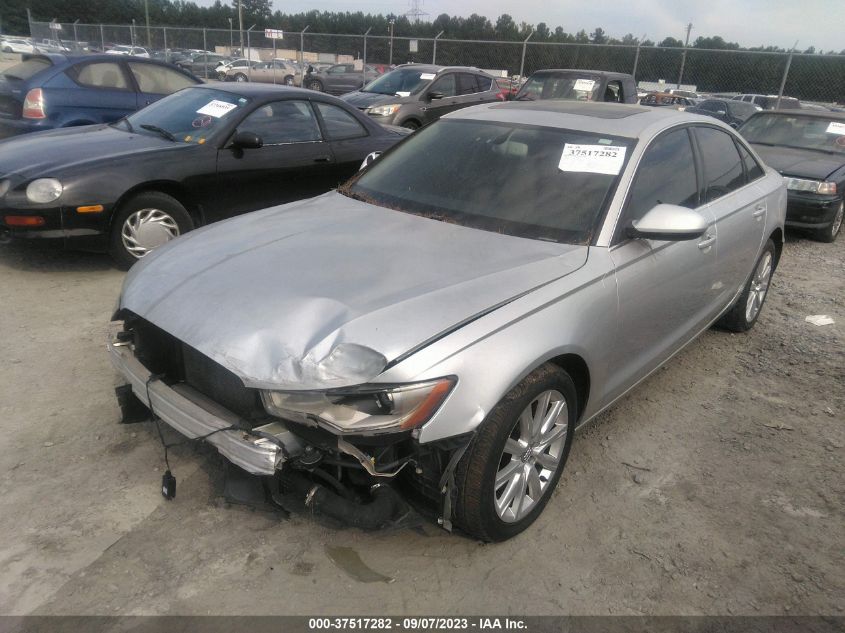 2014 AUDI A6 2.0T PREMIUM PLUS - WAUGFAFCXEN040615