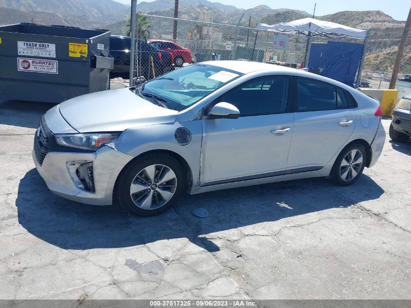 2018 HYUNDAI IONIQ PLUG-IN HYBRID KMHC65LDXJU061238