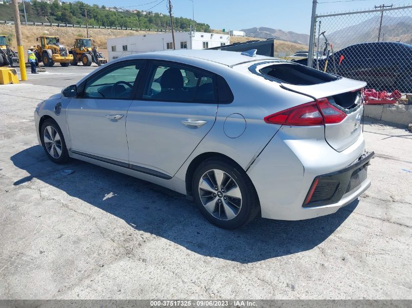 2018 HYUNDAI IONIQ PLUG-IN HYBRID KMHC65LDXJU061238