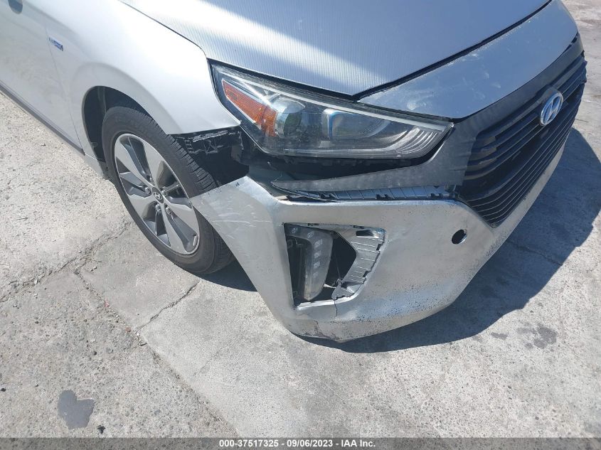 2018 HYUNDAI IONIQ PLUG-IN HYBRID KMHC65LDXJU061238