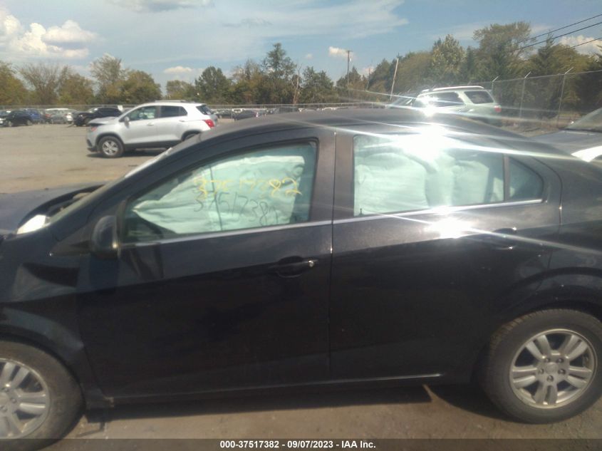 2013 CHEVROLET SONIC LT - 1G1JC5SB5D4137871