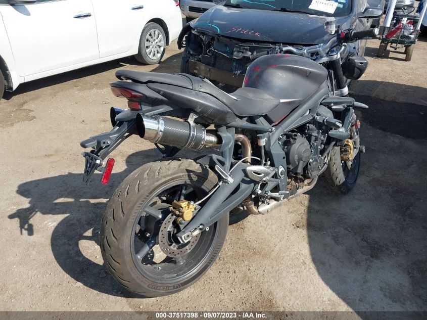 2012 TRIUMPH MOTORCYCLE STREET TRIPLE R SMTD02NE1CT520987