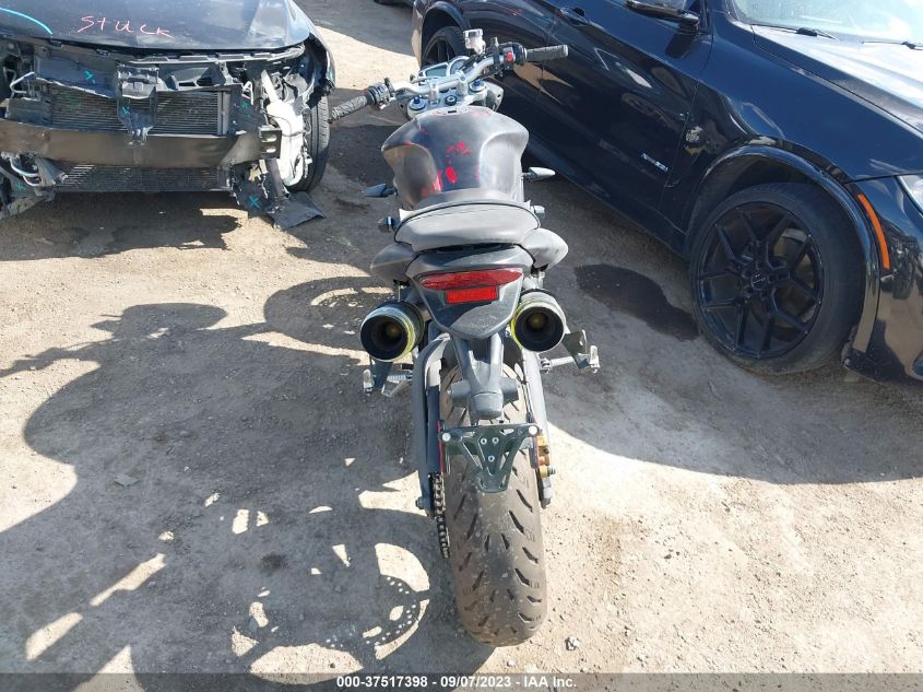 2012 TRIUMPH MOTORCYCLE STREET TRIPLE R SMTD02NE1CT520987
