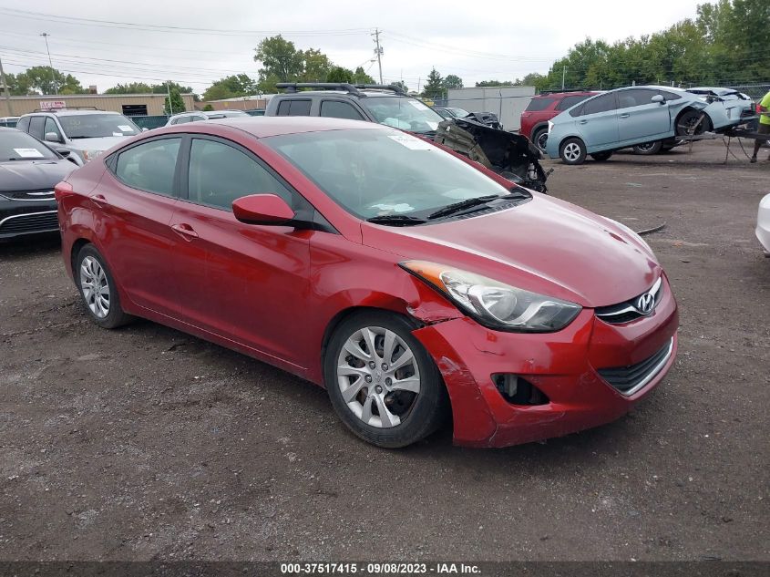 2013 HYUNDAI ELANTRA GLS 5NPDH4AE4DH228135