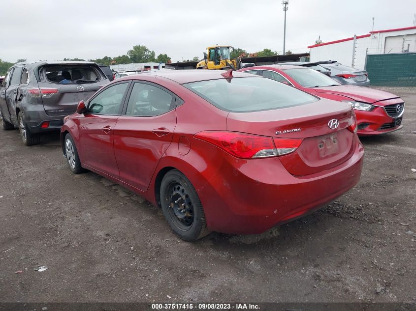 2013 HYUNDAI ELANTRA GLS 5NPDH4AE4DH228135