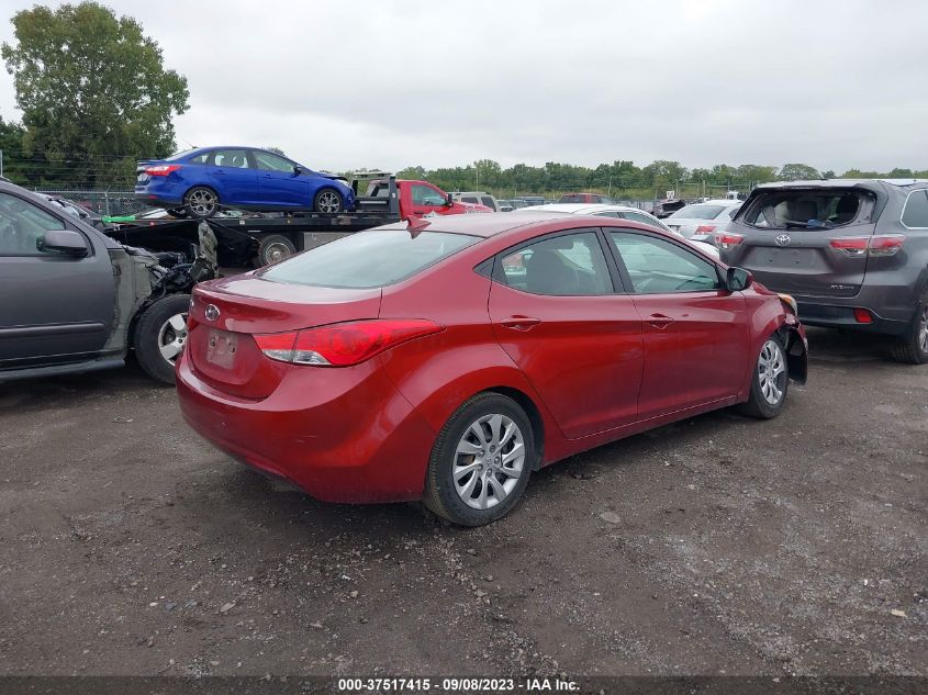 2013 HYUNDAI ELANTRA GLS 5NPDH4AE4DH228135