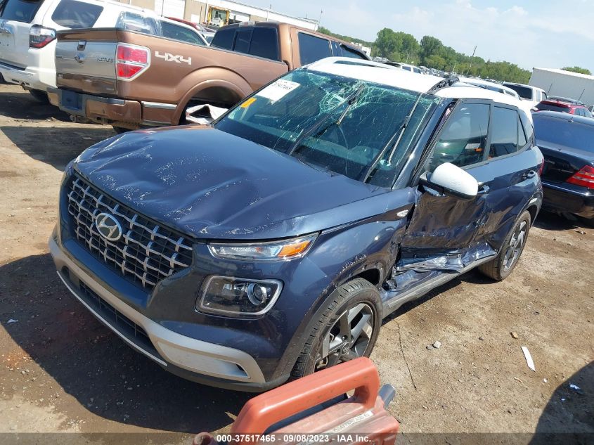 2021 HYUNDAI VENUE DENIM - KMHRC8A34MU127138