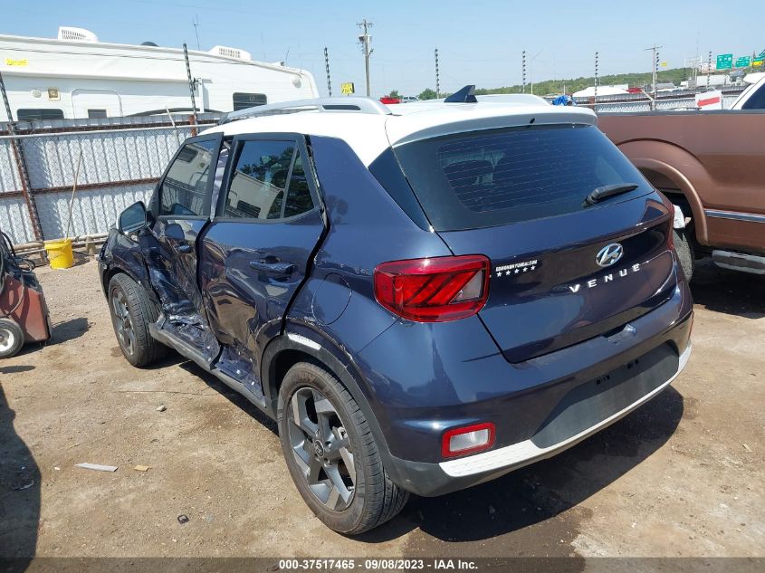 2021 HYUNDAI VENUE DENIM - KMHRC8A34MU127138
