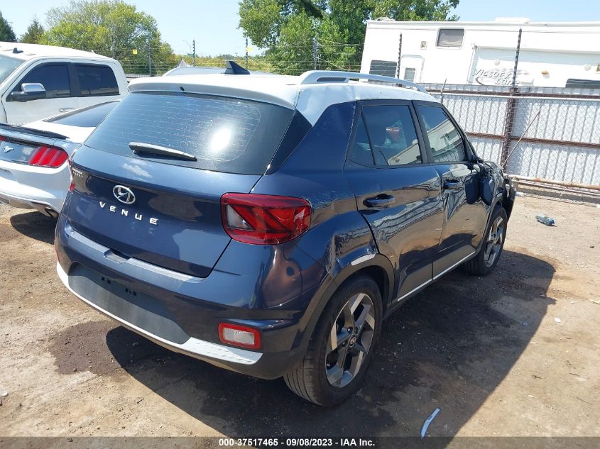 2021 HYUNDAI VENUE DENIM - KMHRC8A34MU127138