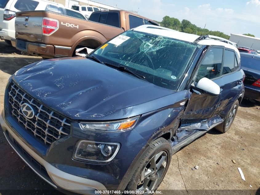 2021 HYUNDAI VENUE DENIM - KMHRC8A34MU127138