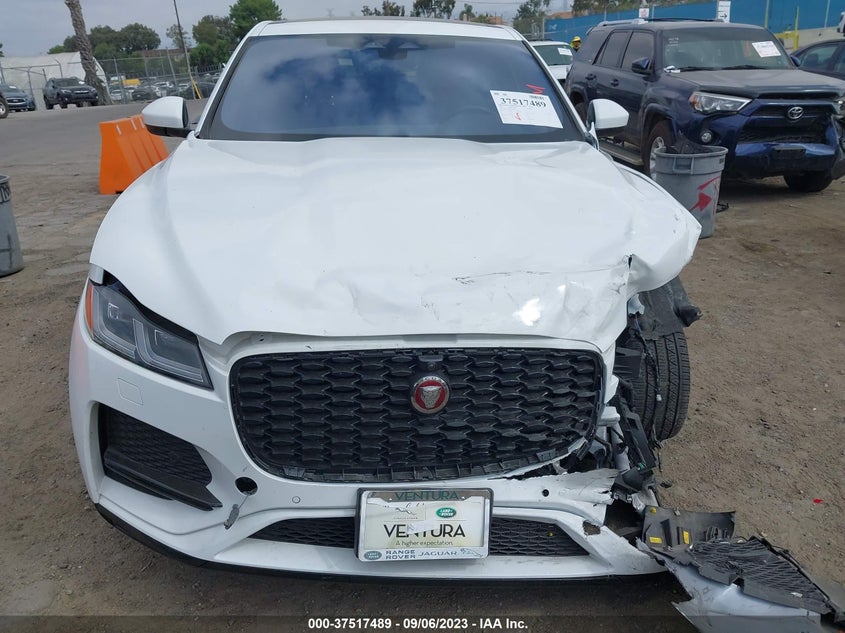 VIN SADCJ2EU7MA668111 2021 JAGUAR F-PACE S