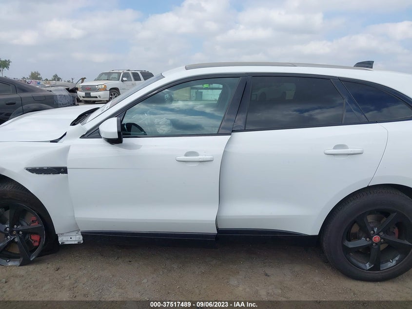 VIN SADCJ2EU7MA668111 2021 JAGUAR F-PACE S