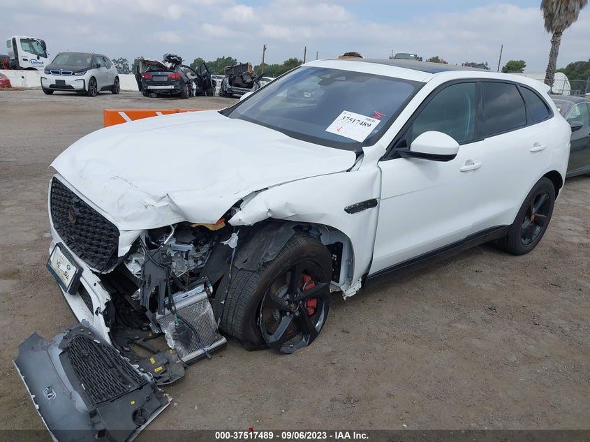VIN SADCJ2EU7MA668111 2021 JAGUAR F-PACE S