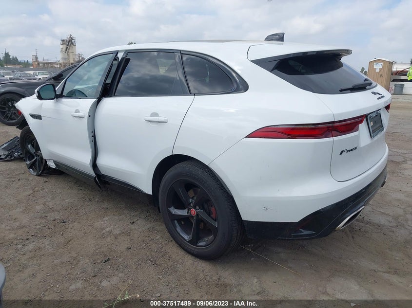 VIN SADCJ2EU7MA668111 2021 JAGUAR F-PACE S