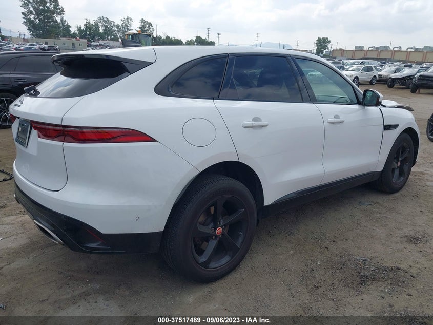 VIN SADCJ2EU7MA668111 2021 JAGUAR F-PACE S