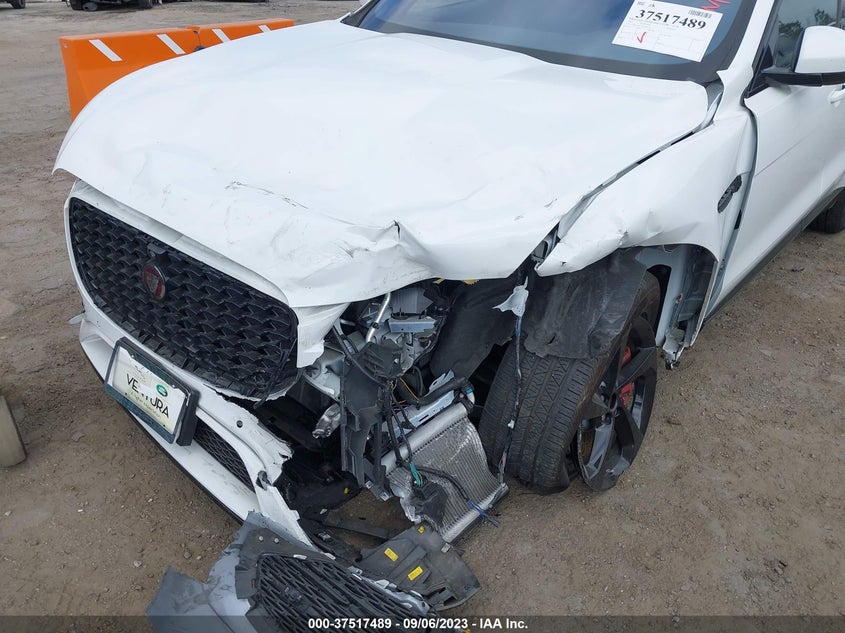 VIN SADCJ2EU7MA668111 2021 JAGUAR F-PACE S