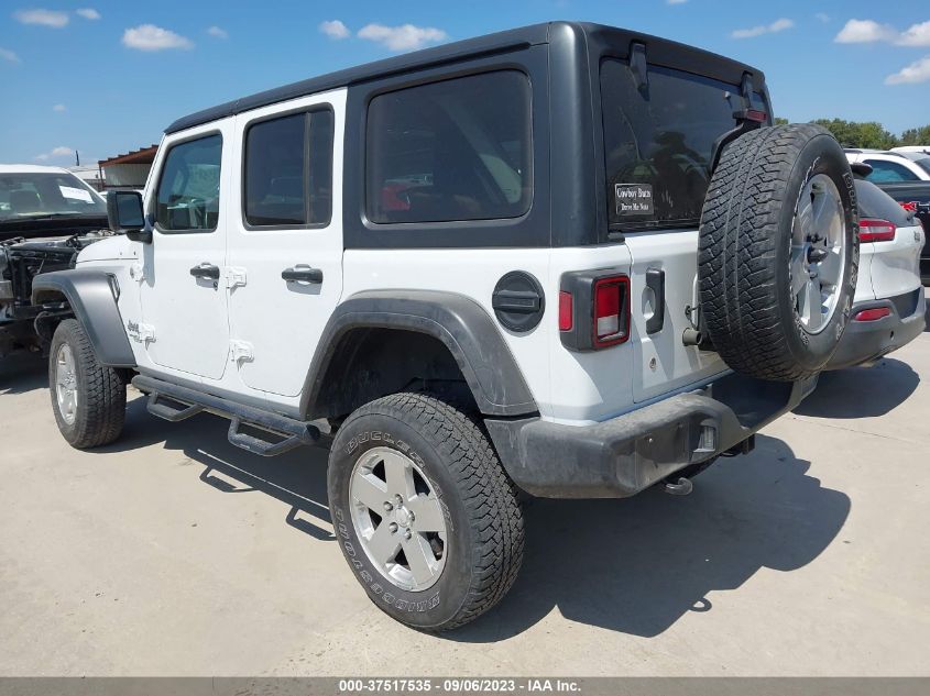 1C4HJXDN1LW226743 Jeep Wrangler Unlimited SPORT 3