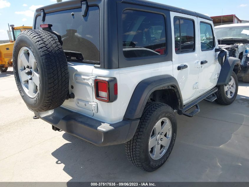 1C4HJXDN1LW226743 Jeep Wrangler Unlimited SPORT 4