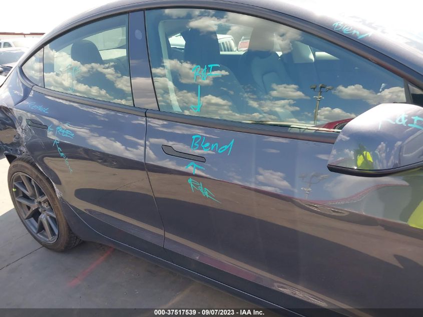 2023 TESLA MODEL 3 - 5YJ3E1EA3PF501580
