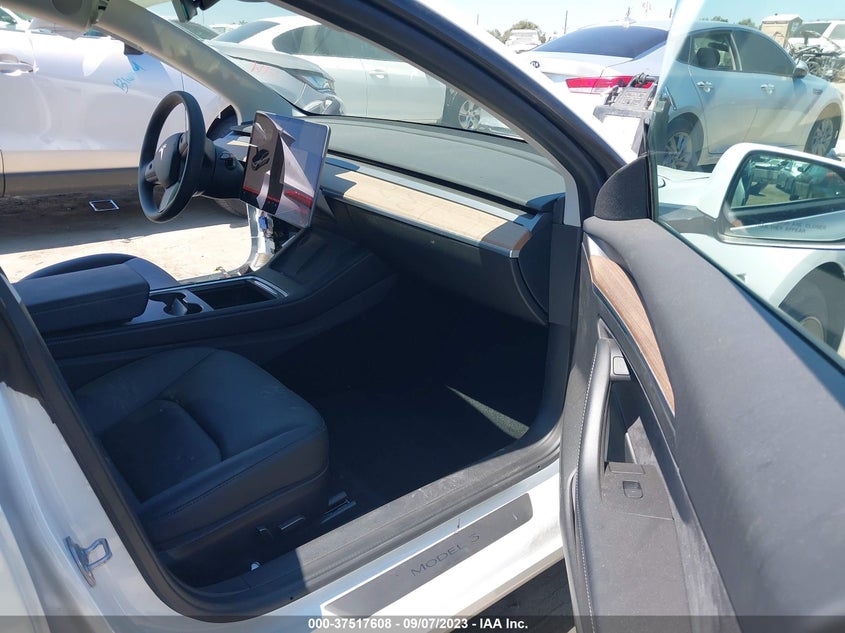 VIN 5YJ3E1EB7NF207265 2022 TESLA MODEL 3 LONG RANGE