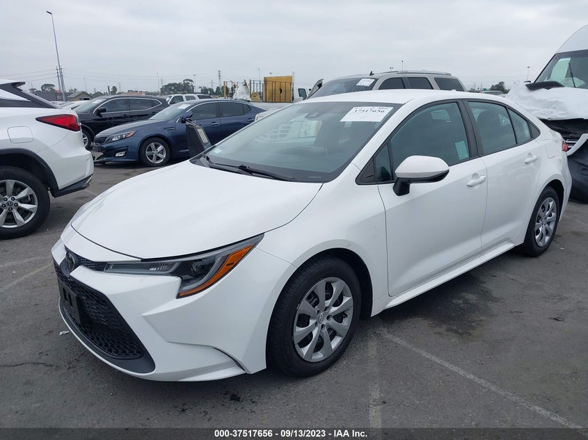 VIN 5YFEPRAE5LP067199 2020 TOYOTA COROLLA LE