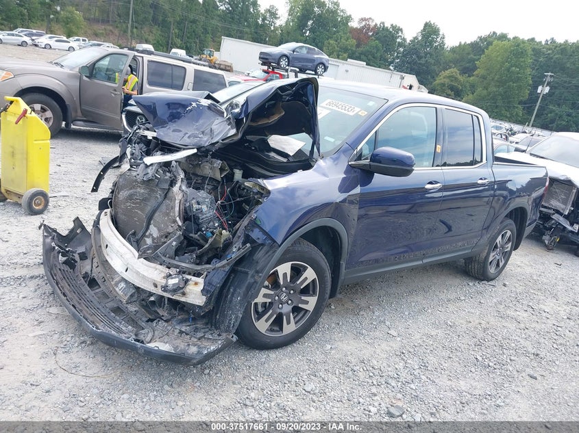 VIN 5FPYK3F71KB022488 2019 HONDA RIDGELINE RTL-E