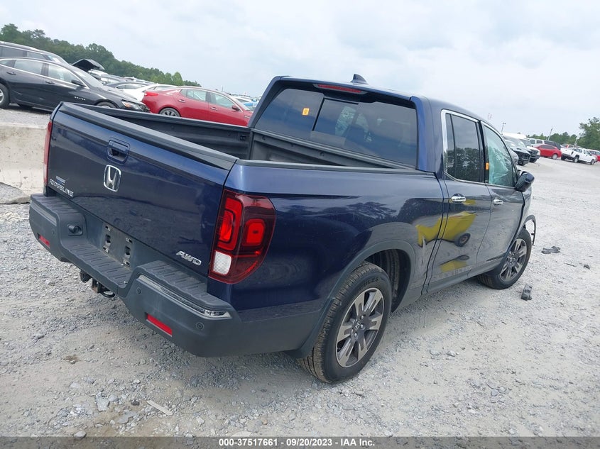 VIN 5FPYK3F71KB022488 2019 HONDA RIDGELINE RTL-E