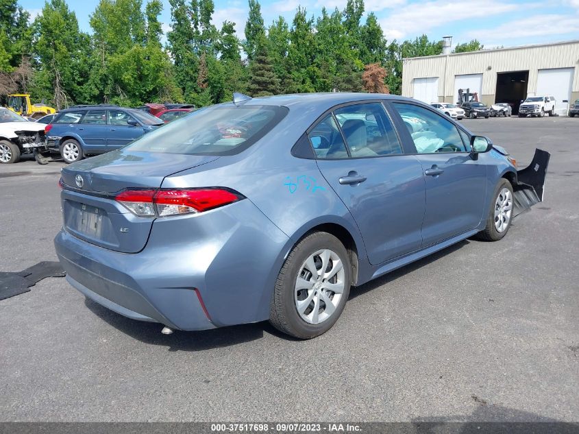 2022 TOYOTA COROLLA LE - 5YFEPMAE5NP308040