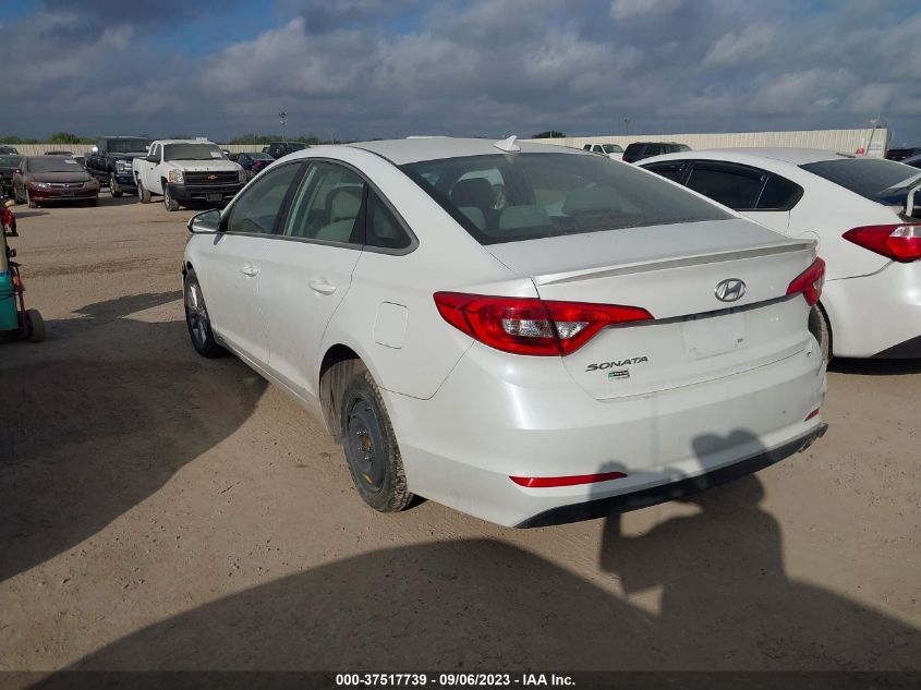 2016 HYUNDAI SONATA 2.4L - 5NPE24AF5GH405603