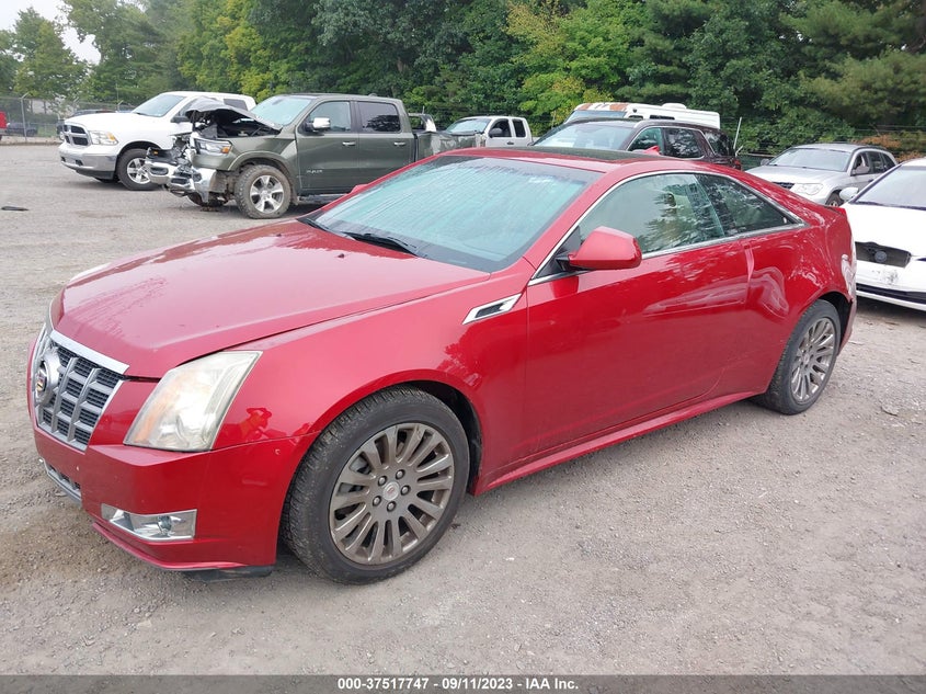 2012 CADILLAC CTS COUPE VIN: 1G6DL1E33C0119024