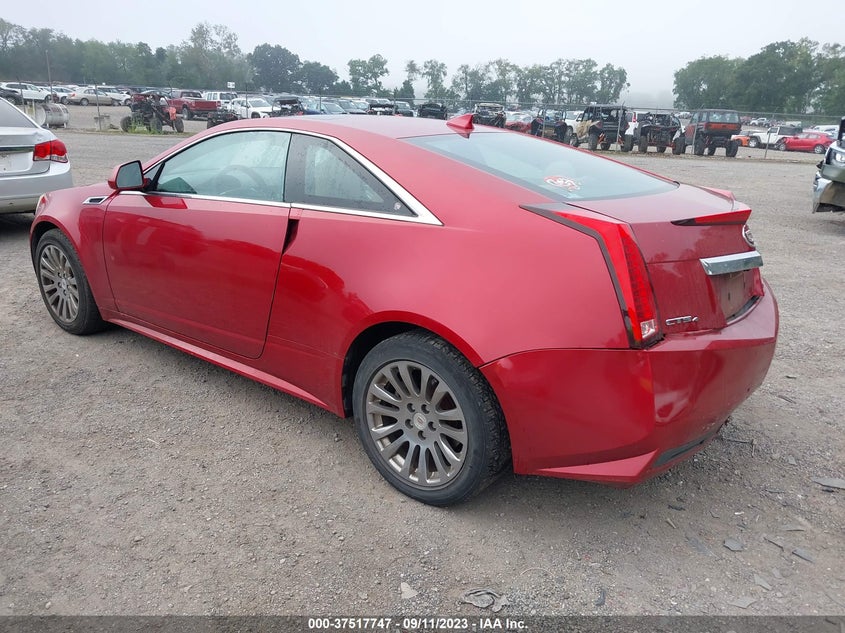 2012 CADILLAC CTS COUPE VIN: 1G6DL1E33C0119024