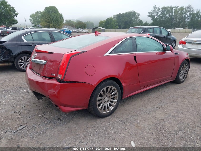 2012 CADILLAC CTS COUPE VIN: 1G6DL1E33C0119024