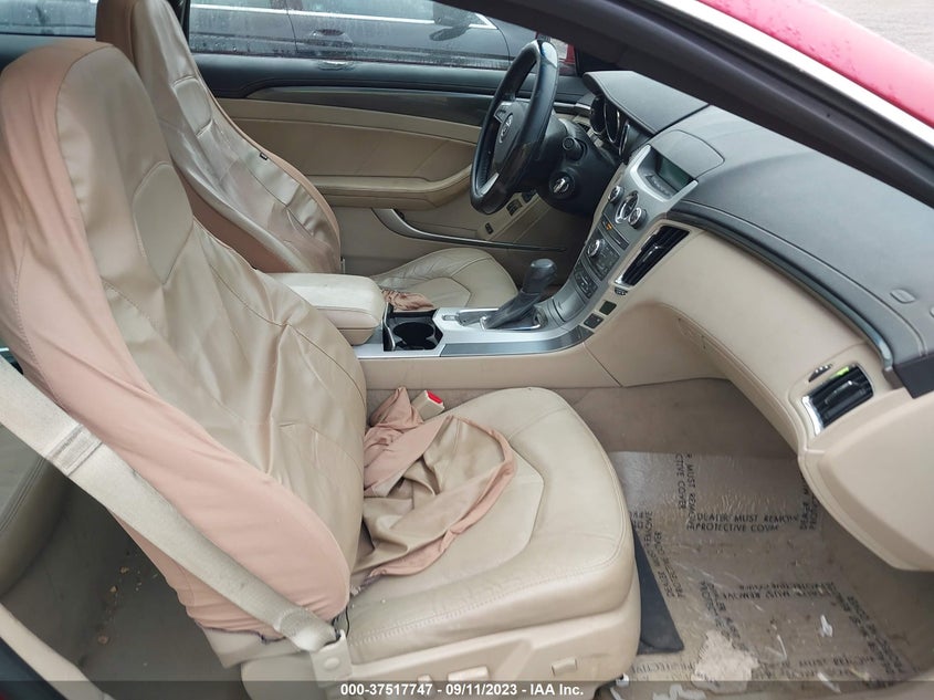 2012 CADILLAC CTS COUPE VIN: 1G6DL1E33C0119024