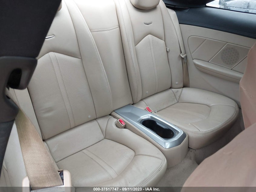 2012 CADILLAC CTS COUPE VIN: 1G6DL1E33C0119024