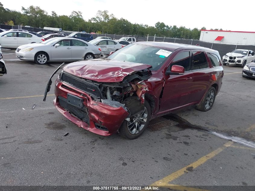 1C4RDHDG6KC684720 Dodge Durango GT PLUS 2