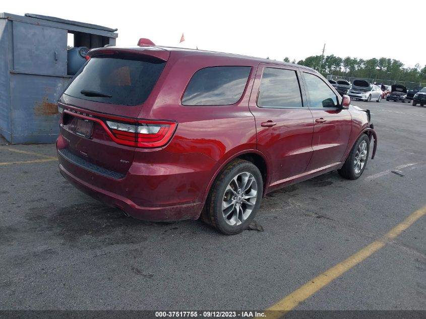 1C4RDHDG6KC684720 Dodge Durango GT PLUS 4