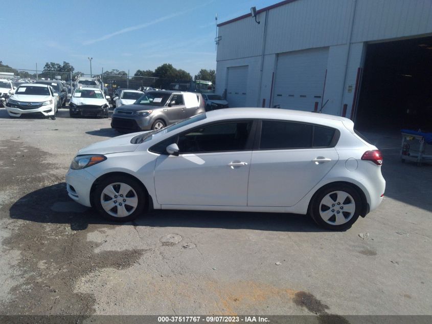 2016 KIA FORTE 5-DOOR LX - KNAFK5A80G5588787