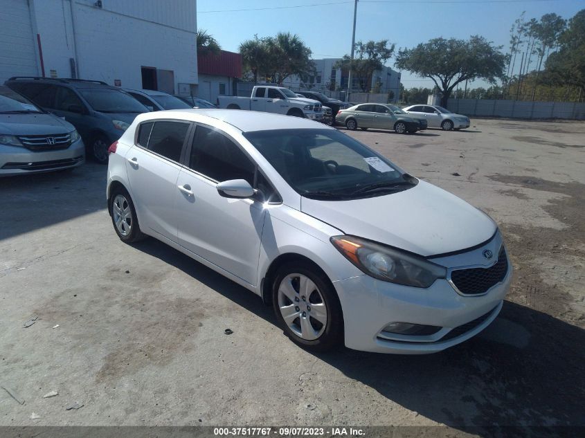 2016 KIA FORTE 5-DOOR LX - KNAFK5A80G5588787