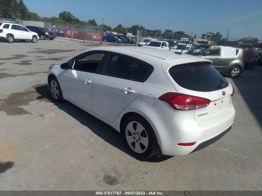 2016 KIA FORTE 5-DOOR LX - KNAFK5A80G5588787